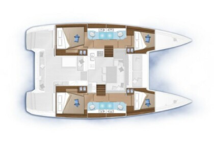 Rental Catamaran Lagoon Lagoon 40 Capo d'Orlando