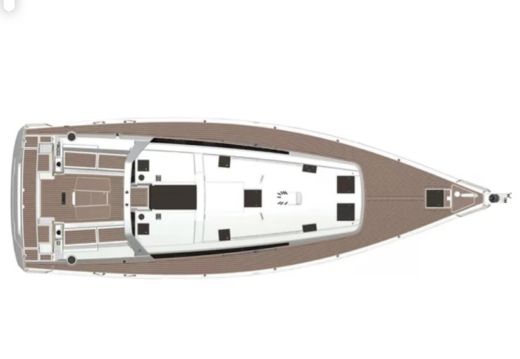 Sailboat Beneteau Oceanis 48 boat plan