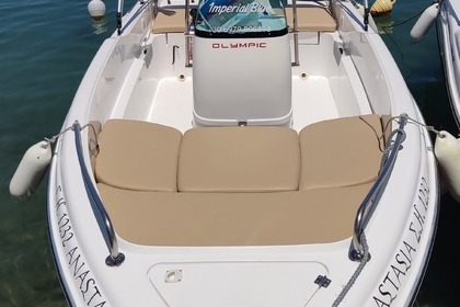 Charter Boat without licence  Olympic 490cc Kato Gouves