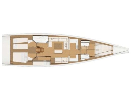 Sailboat Dufour 520 Grand Large Boat design plan