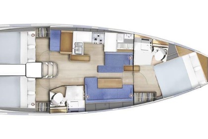 Чартер Парусная яхта Jeanneau Sun Odyssey 410 - 3 cab. Тунас-ду-Парана