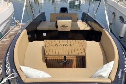 Charter Motorboat mareti 585 open full black Sant Antoni de Portmany