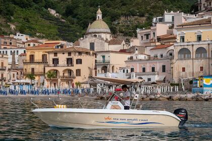 Rental Motorboat Terminal Boat Free Bord 18 Amalfi