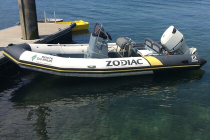 Miete RIB Zodiac Pro Open 650 Larmor-Baden