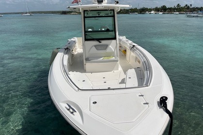 Noleggio Barca a motore Boston Whaler OUTRAGER 32 Bayahibe