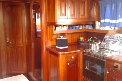 Rental Sailboat Taylor made Wooden traditional Galaxidi