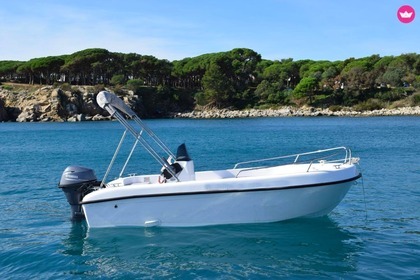 Verhuur Boot zonder vaarbewijs  Astec Fiber 400 Palamós