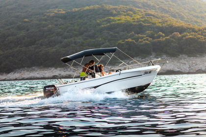 Verhuur Motorboot Aquafish 550 Rabac