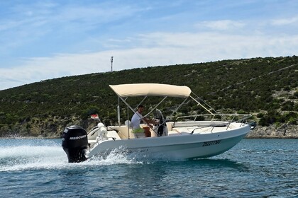 Rental Motorboat Selva D.5.5 Open Novalja