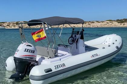 Charter Motorboat Selva Marine 570 Ibiza