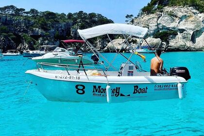 Miete Boot ohne Führerschein  Estable 400 Menorca