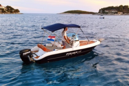 Charter Motorboat MF Primus Marine Fisher 17 Hvar