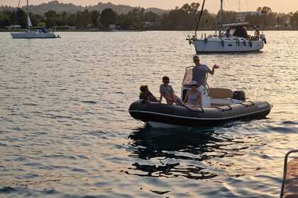 Rental Boat without license  Zodiac Bombard sunrider 500 Corfu