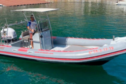 Alquiler Lancha Cobra Rib 7.5 Blanes