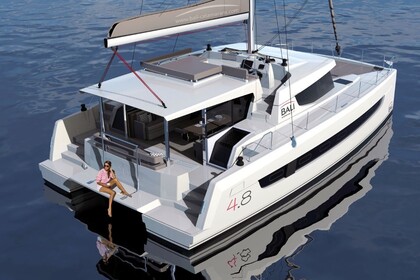 Hire Catamaran Catana Bali 4.8 with watermaker & A/C - PLUS Praslin