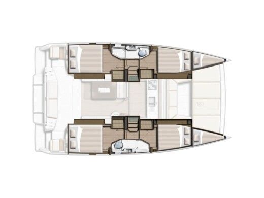Catamaran Bali - Catana Catsmart boat plan