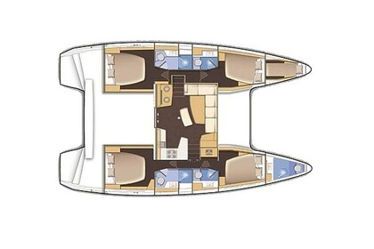 Charter Catamaran  Lagoon 42 Lefkada