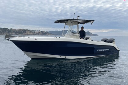 Rental Motorboat Hydra Sports vector 2500cc Palamós