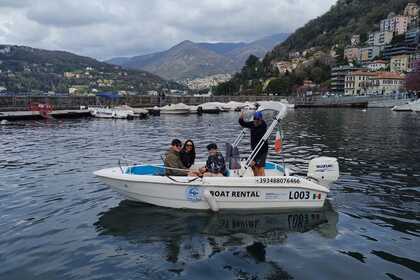 Hire Boat without licence  Marino Atom 450 Como