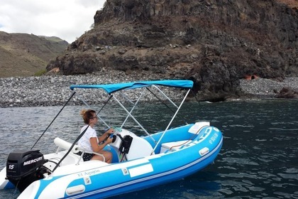 Alquiler Barco sin licencia  Rib 390 Playa de Santiago