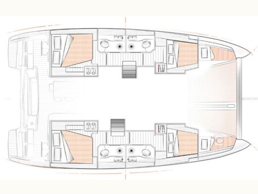 Catamaran  Excess 12 boat plan