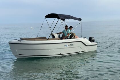Rental Boat without license  aqua 515 Nerja
