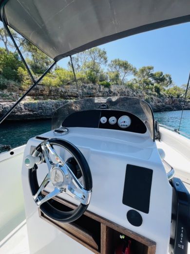 Motorboat OPen Six Planimetria della barca