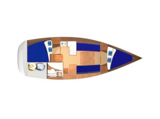 Sailboat Dufour Dufour 325 Boat design plan