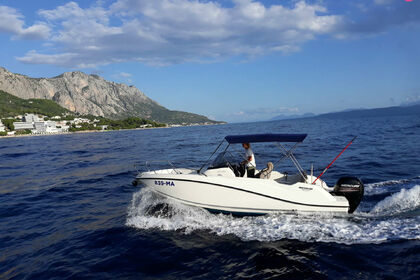 Miete Motorboot Quicksilver Activ 675 Open Podgora