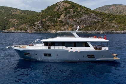 Miete Motorboot Custom Made 27 metre Trawler Motor Yacht Lavin Fethiye