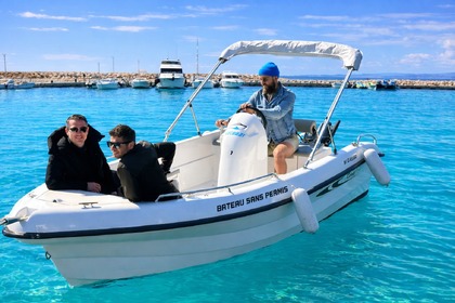 Charter Boat without licence  KAREL BOATS V160 bateau sans permis Nice