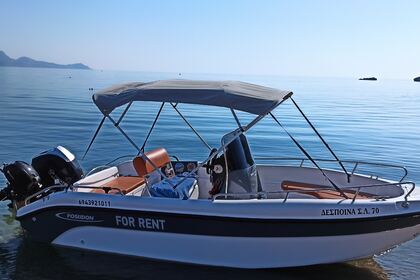 Miete Motorboot Poseidon Blue water 170 Special edition Lindos