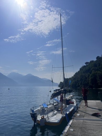 Dervio Sailboat TUTOR 23 7 metri alt tag text