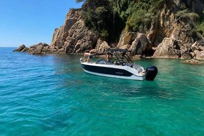 Verhuur Motorboot Quicksilver Activ 605 bowraider Blanes