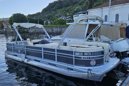 Rental Boat without license  pontoon pagnin1 Lesa