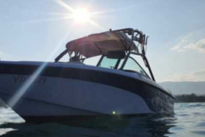 Rental Motorboat Correct Craft Super Air Nautique 210 Founex
