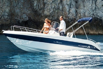 Rental Boat without license  Allegra 4 All 19 Open Ameglia