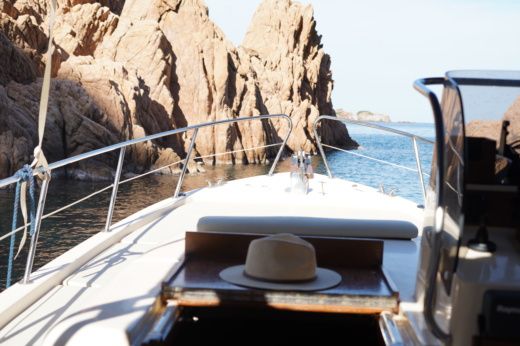 Motorboat Menorquin 100 Plano del barco