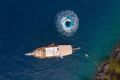 Miete Gulet Turkish Luxury Gulet 114 Ft 35 Meters Fethiye