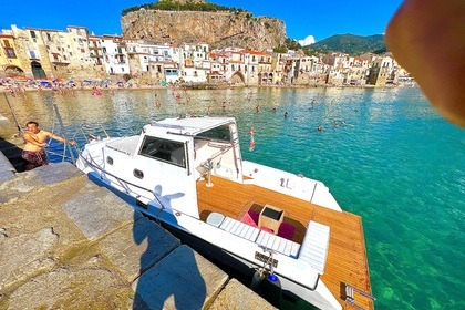 Aluguel Lancha Rent boat Cefalu’ Cranchi Cefalù
