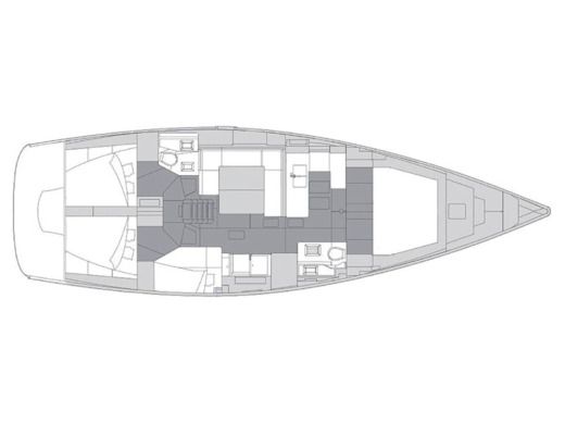 Sailboat  Elan Impression 50.1 boat plan