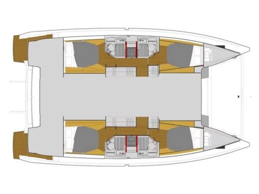 Catamaran Fountaine Pajot Astréa 42 Boat design plan