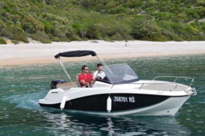 Miete Motorboot Quicksilver Activ 605 Sundeck Rabac