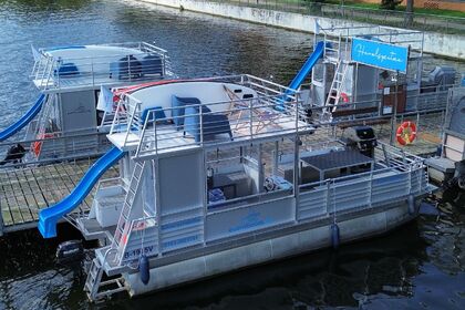 Hyra båt Båt utan licens  eventboote Partyboot Berlin