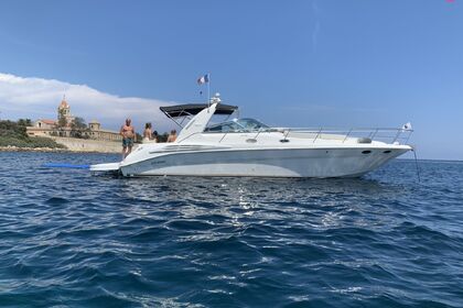 Miete Motorboot Sea Ray 400 sun dancer Mandelieu-la-Napoule