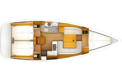 Verhuur Zeilboot  Sun Odyssey 389 /3cab Propriano