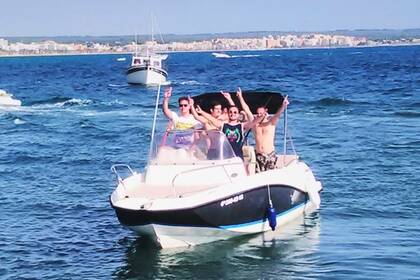 Miete Motorboot QUICKSILVER Q605 Helios (7p./150hp) Can Pastilla