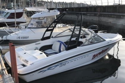 Miete Motorboot Bayliner 175 BR Thonon-les-Bains