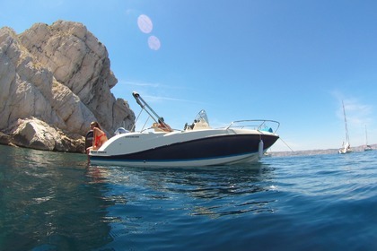 Verhuur Motorboot QUICKSILVER Open Activ 605 Marseille
