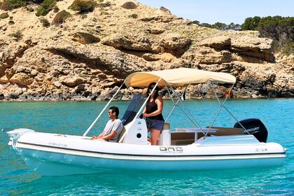 Rental RIB Oromarine Gravel-19 Port d'Addaia